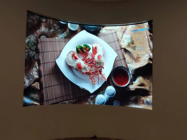 室内P2.5弧形LED屏